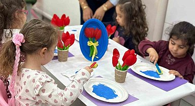 Sincan Belediyesi kreşinde "ilkbahara merhaba" etkinliği