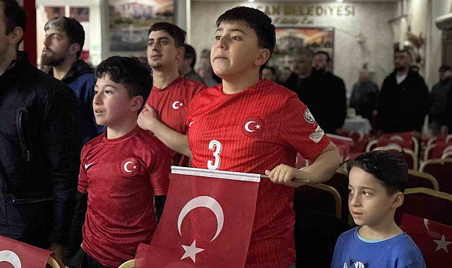 Sincan'da milli maç heyecanı