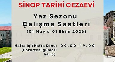 Sinop Tarihi Cezaevi'nde ziyaret saatlerine yeni düzenleme