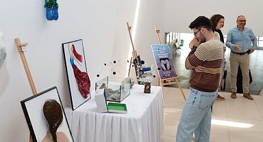 Sinop'ta deniz atıkları sanata dönüştü