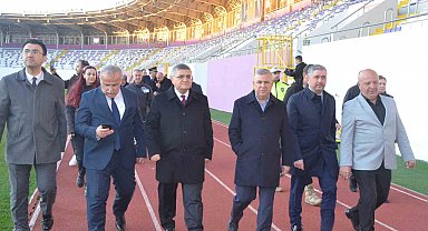 Sinop'ta milli maç ve açılış heyecanı