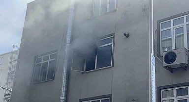 Sinop'ta mutfak yangını