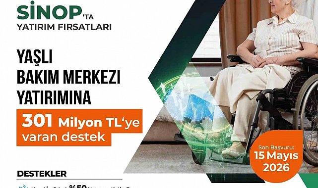 Sinop'ta sosyal altyapıya güç katacak dev teşvik açıklandı