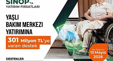 Sinop'ta sosyal altyapıya güç katacak dev teşvik açıklandı