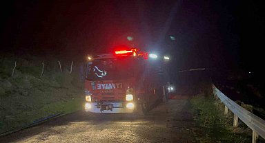 Sinop'ta yangın paniği: Yangını fırtına söndürdü