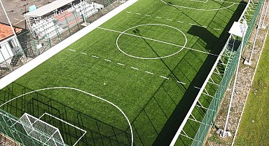 Şirinköy Görme Engelliler Futbol Sahası yenilendi