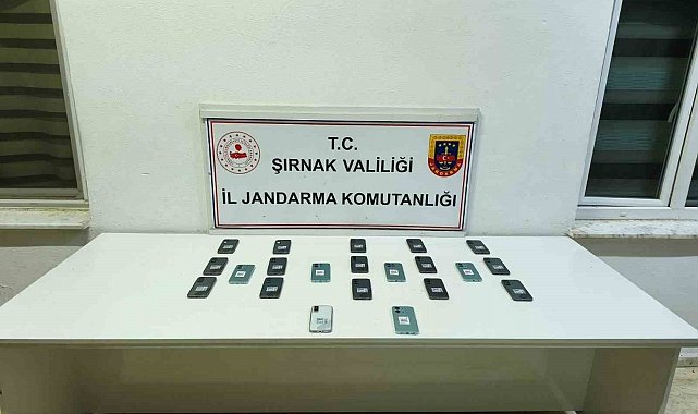 Şırnak'ta jandarma ekiplerinden 20 milyonluk kaçakçılık operasyonu