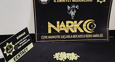 Şırnak'ta uyuşturucu hap ele geçirildi: 2 gözaltı