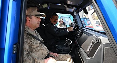 Şırnak'ta zırhlı araçlar hizmete alındı