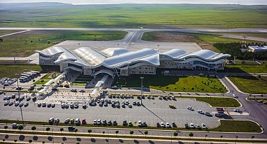 Sivas Nuri Demirağ Havalimanı ilk çeyrekte 107 bin kişiye hizmet verdi