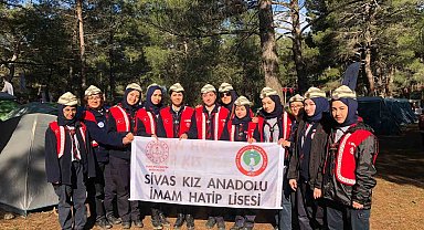 Sivaslı izciler Çanakkale ruhun yerinde yaşadı