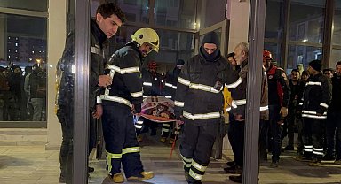 Su baskını nedeniyle bodrumda mahsur kalan engelli vatandaş kurtarıldı