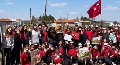 Şuhut'ta 'Benim Okulum Geleceğe Çare Yeşil Vatan' etkinliği