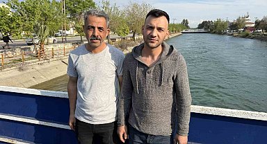 Sulama kanalına düşen çocuğu kurtarmak için zamanla yarıştılar
