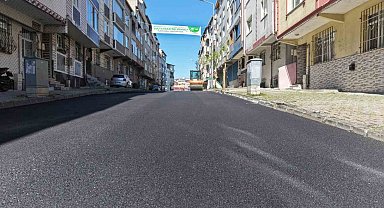 Sultangazi'de asfalt çalışmaları sürüyor