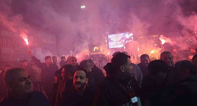 Sungurlu'da şampiyonluk sevinci meydana taştı