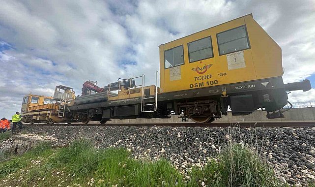 Suriye sınırındaki 350 kilometrelik hat tren trafiğine açıldı