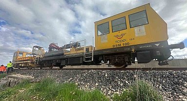 Suriye sınırındaki 350 kilometrelik hat tren trafiğine açıldı