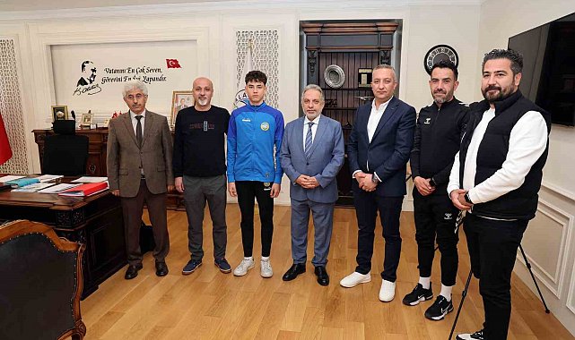 Talas sporcu fabrikasında milli gurur