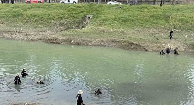 Tarsus'ta ırmakta kaybolan genci arama çalışmaları sürüyor