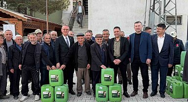 Tavşanlı'da "Hümik Asit Destek Projesi" hayata geçirildi