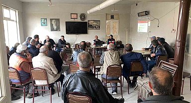 Tavşanlı'da üreticilere yönelik bilgilendirme eğitimi