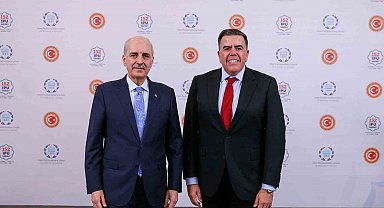 TBMM Başkanı Kurtulmuş, Avustralya Temsilciler Meclisi Başkanı Dick ile görüştü