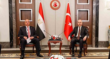 TBMM Başkanı Kurtulmuş, Mısır Temsilciler Meclisi Başkanı Badawy ile görüştü