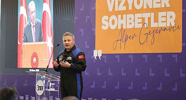 TEI, Vizyoner Sohbetler'de ilk Türk astronot Alper Gezeravcı'yı ağırladı