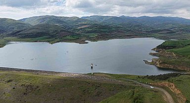 Tekirdağ'da kuruyan baraj yağışlarla canlandı