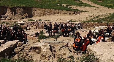 Tekirdağ'da Perinthos Tiyatrosu 2 bin yıl sonra yeniden sanatla buluştu