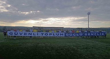 Tekirdağ'da polis ve Roman vatandaşlar sahada buluştu