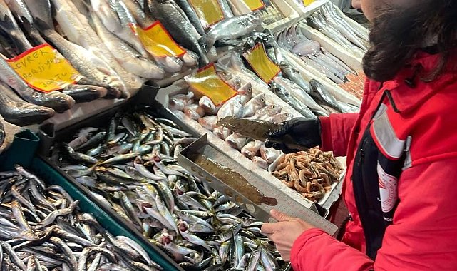 Tekirdağ'da su ürünleri denetimi