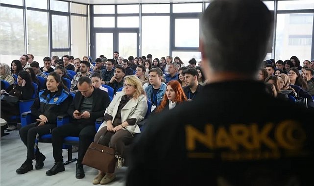 Tekirdağ'da Üniversite öğrencilerine Narko gençlik bilgilendirmesi
