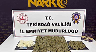 Tekirdağ'da uyuşturucu operasyonlarında 15 kişi tutuklandı