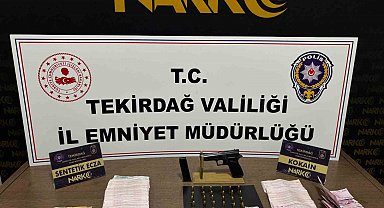 Tekirdağ'da zehir tacirlerine operasyon: 184 şüpheliye işlem yapıldı