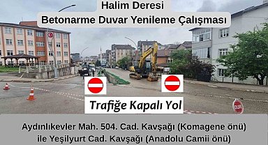 Tevfik Fikret Caddesi'nde kademeli trafik düzenlemesi