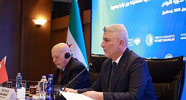 Ticaret Bakanı Bolat, Suriye Ekonomi ve Sanayi Bakanı el-Şa'ar ile görüştü