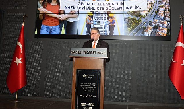 TOBB Başkanı Hisarcıklıoğlu Nazilli'ye gelecek