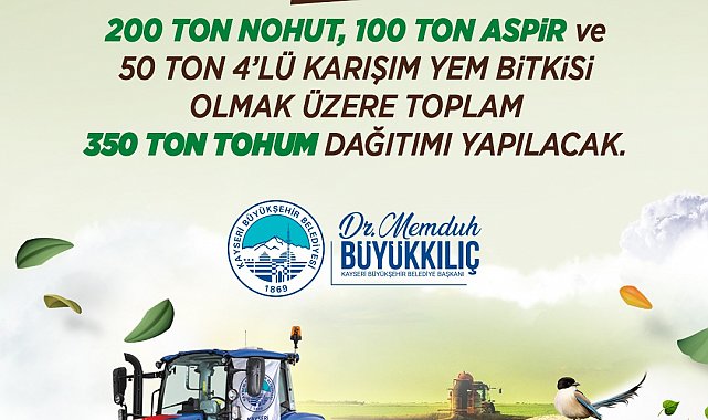 Tohum desteği başlıyor