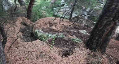 Tokat'ta heyelan ve kaya düşmesi nedeniyle 13 daire tahliye edildi