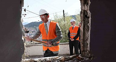Tokat'ta kentsel dönüşümde yıkımlar başladı