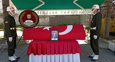 Tokat'ta Kıbrıs gazisine son görev