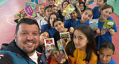 Tomarza'da spor ve kitap bir arada