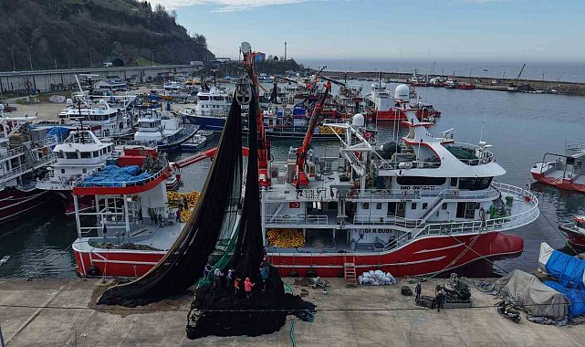 Trabzon'da balıkçılar "paydos" dedi