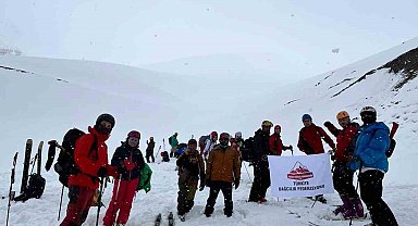 Trabzon'da Dağ Kayağı Eğitimi ilk kez düzenlendi
