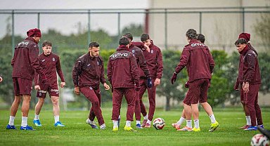 Trabzonspor, Alanyaspor maçı hazırlıklarını sürdürdü