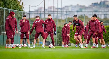 Trabzonspor, Göztepe maçı hazırlıklarını sürdürdü