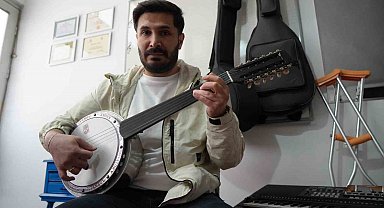 Trafik kazası sonrası engelli kalan genç öğretmenin azmi