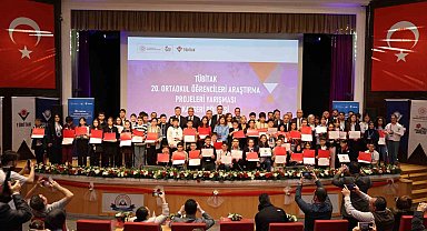 TÜBİTAK Ortaokul Öğrencileri Araştırma Projeleri Kayseri Bölge Yarışması'nı kazananlar belli oldu